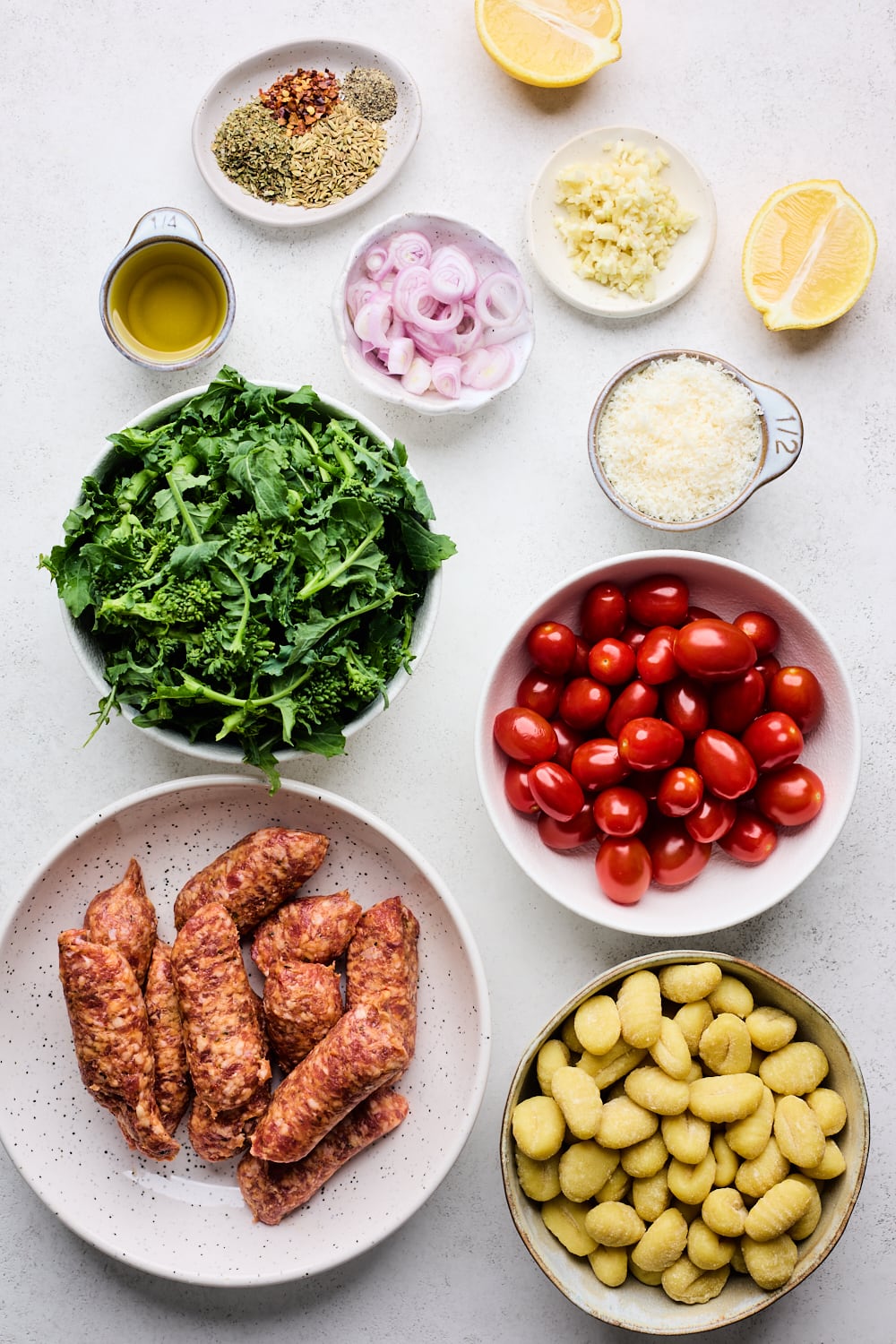 Sheet Pan Gnocchi With Sausage and Rapini