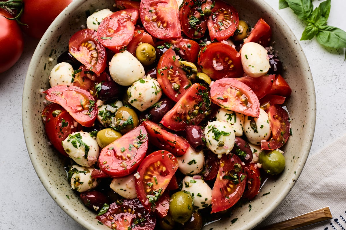 Marinated Tomato Salad (Italian Tomato Salad)