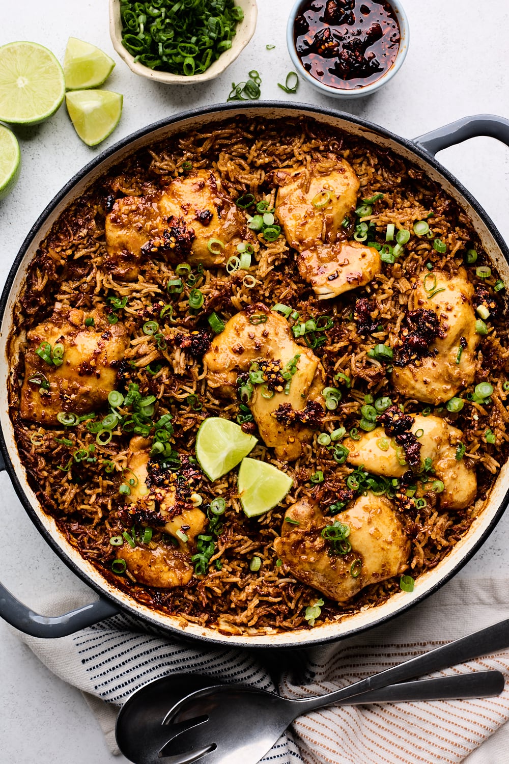 One Pan Hainanese Chicken Rice