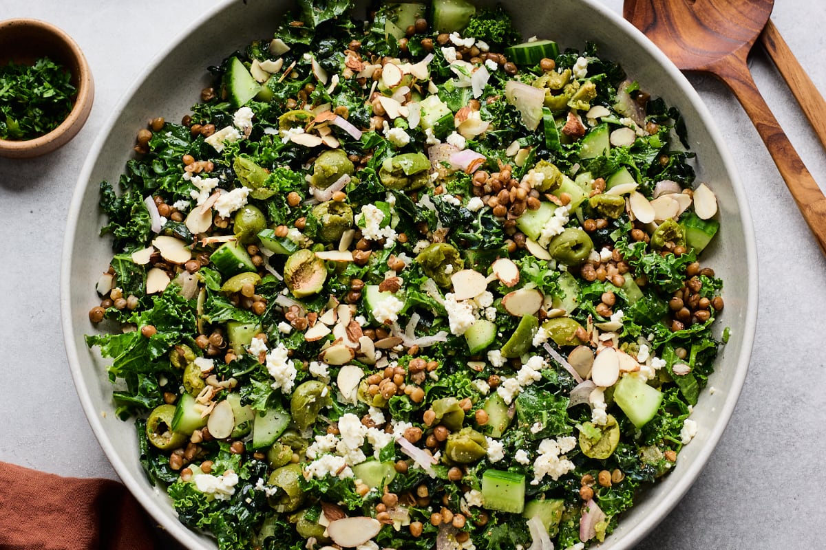 Kale and Lentil Salad