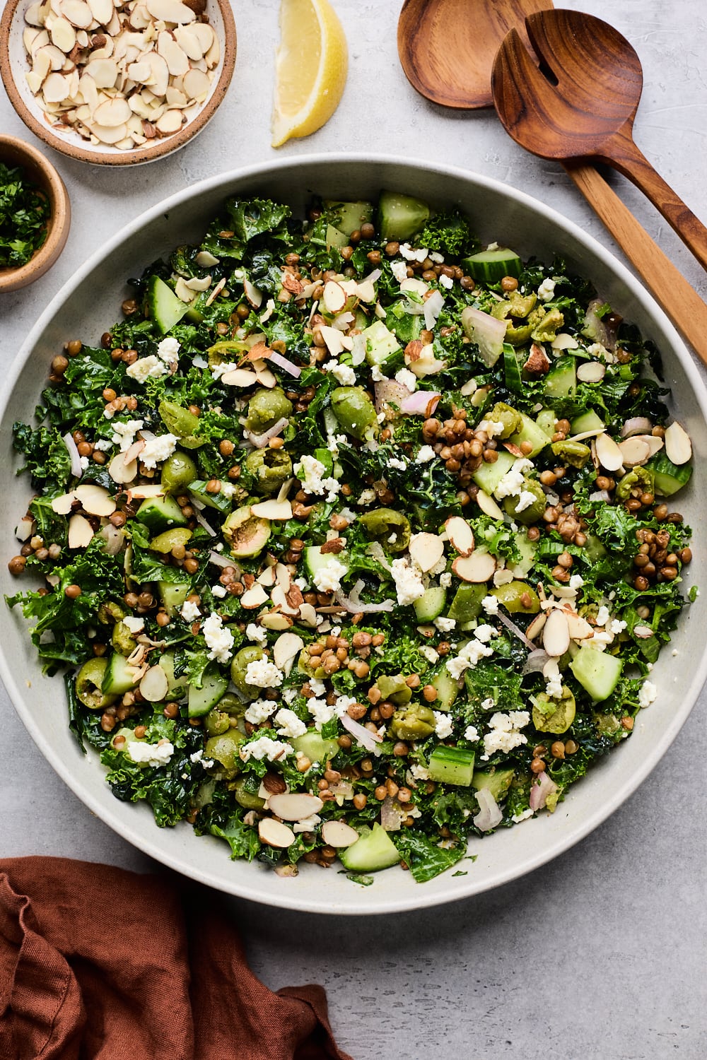 Kale and Lentil Salad