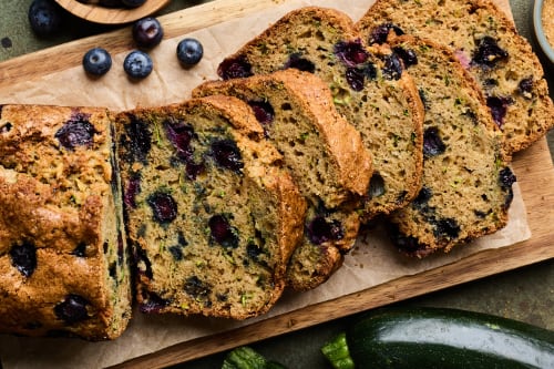 Blueberry Zucchini Bread