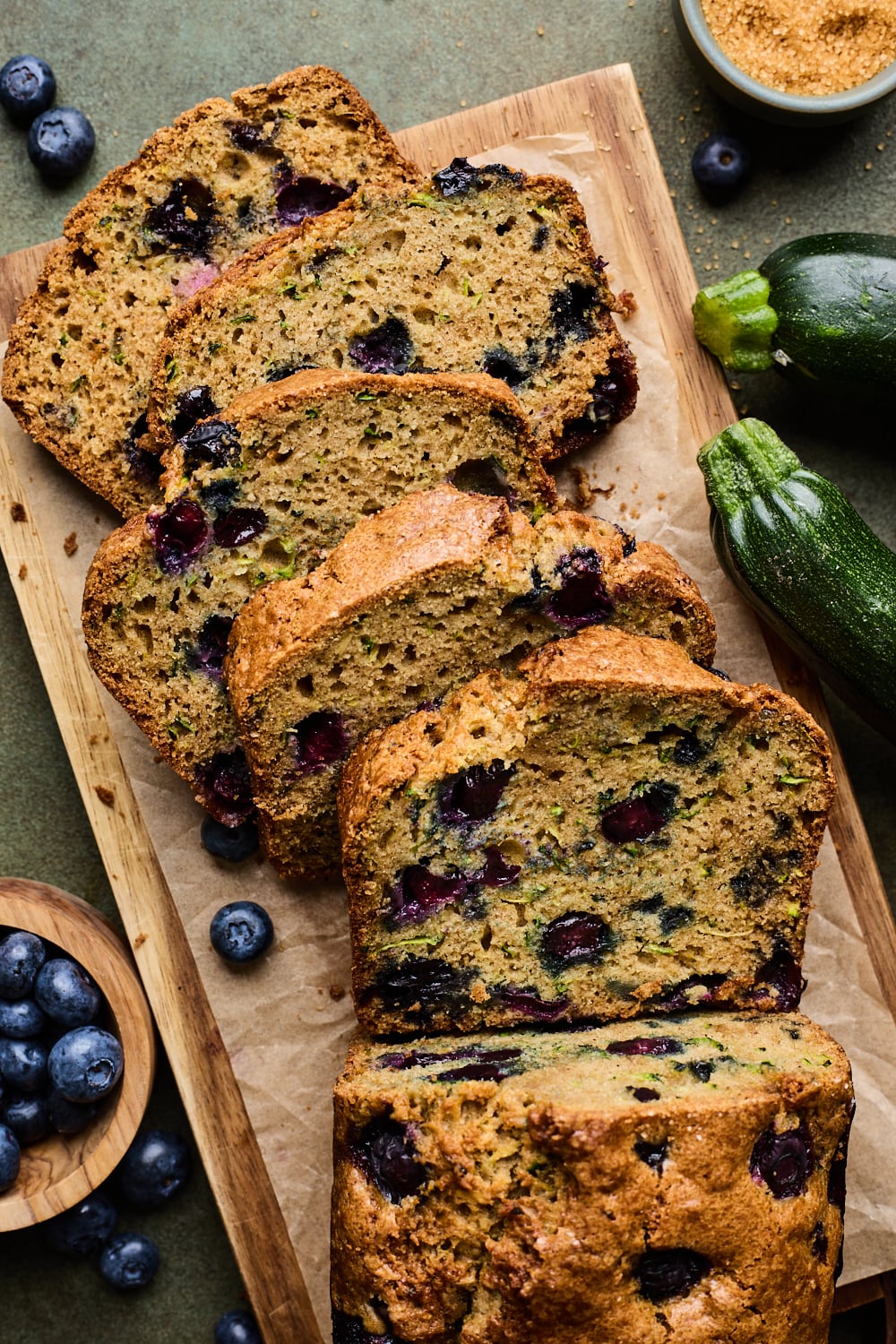 Blueberry Zucchini Bread
