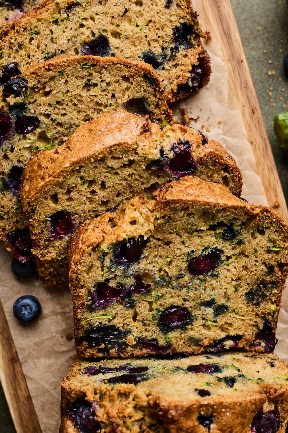 Blueberry Zucchini Bread