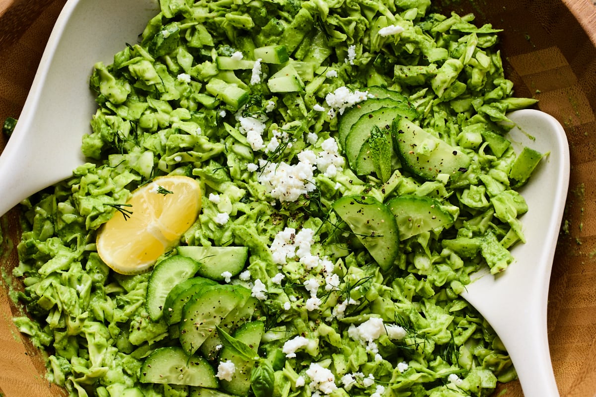 Green Goddess Salad - Greek Style