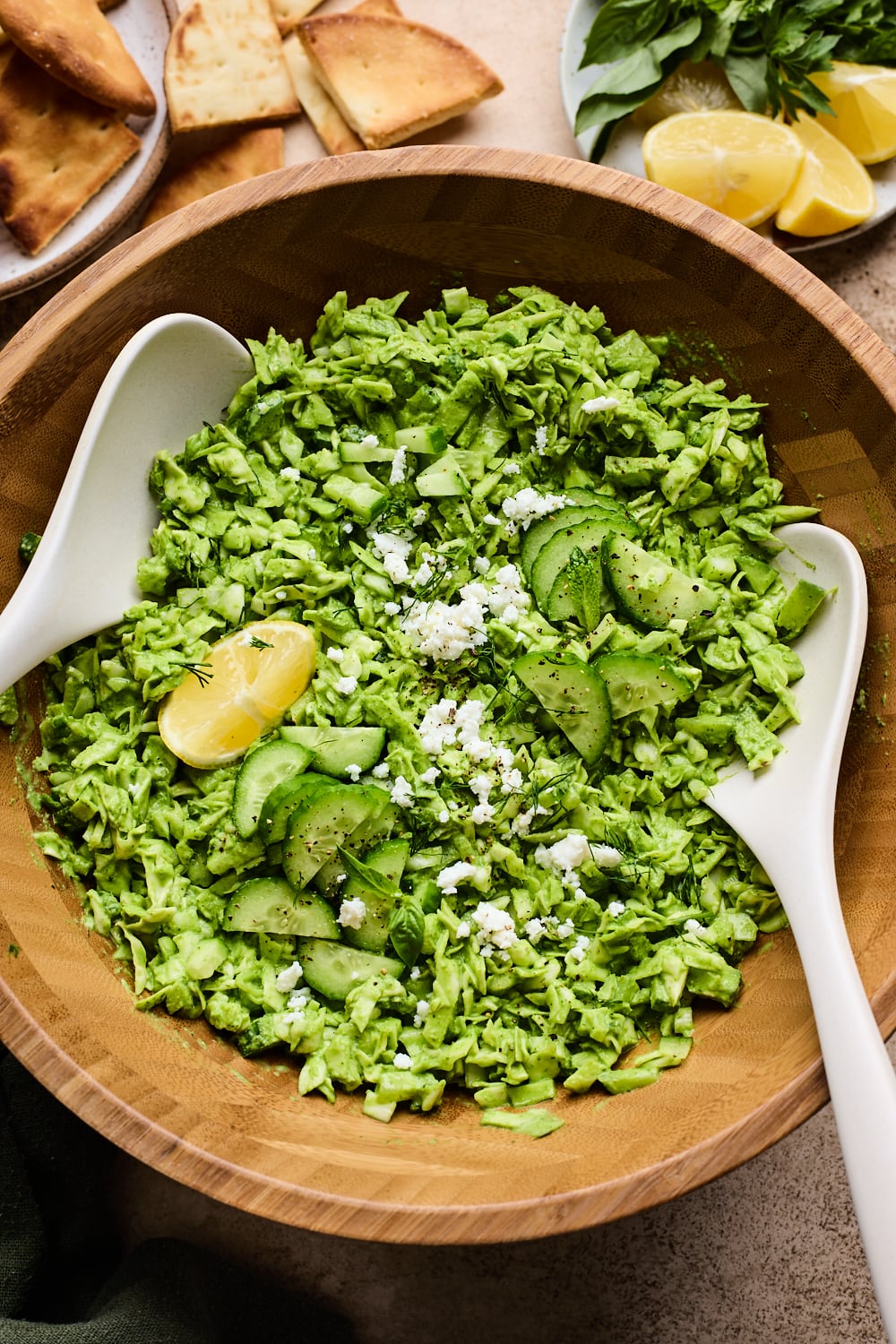 Green Goddess Salad - Greek Style