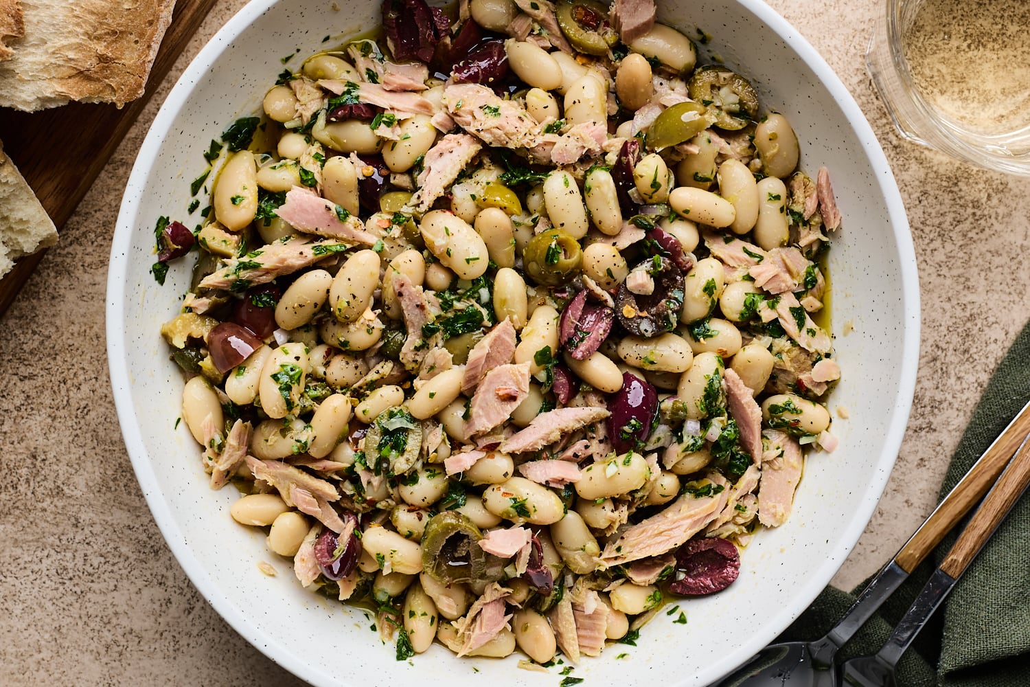Tuna White Bean Salad (Italian Style)