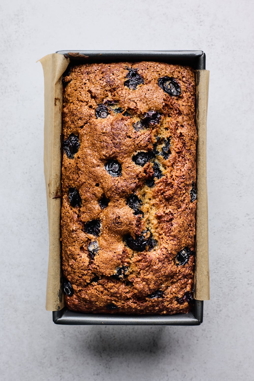Easy Moist Blueberry Banana Bread