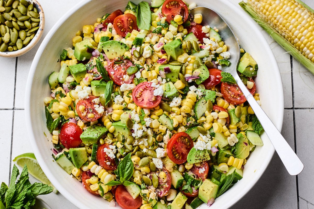 Corn and Avocado Salad