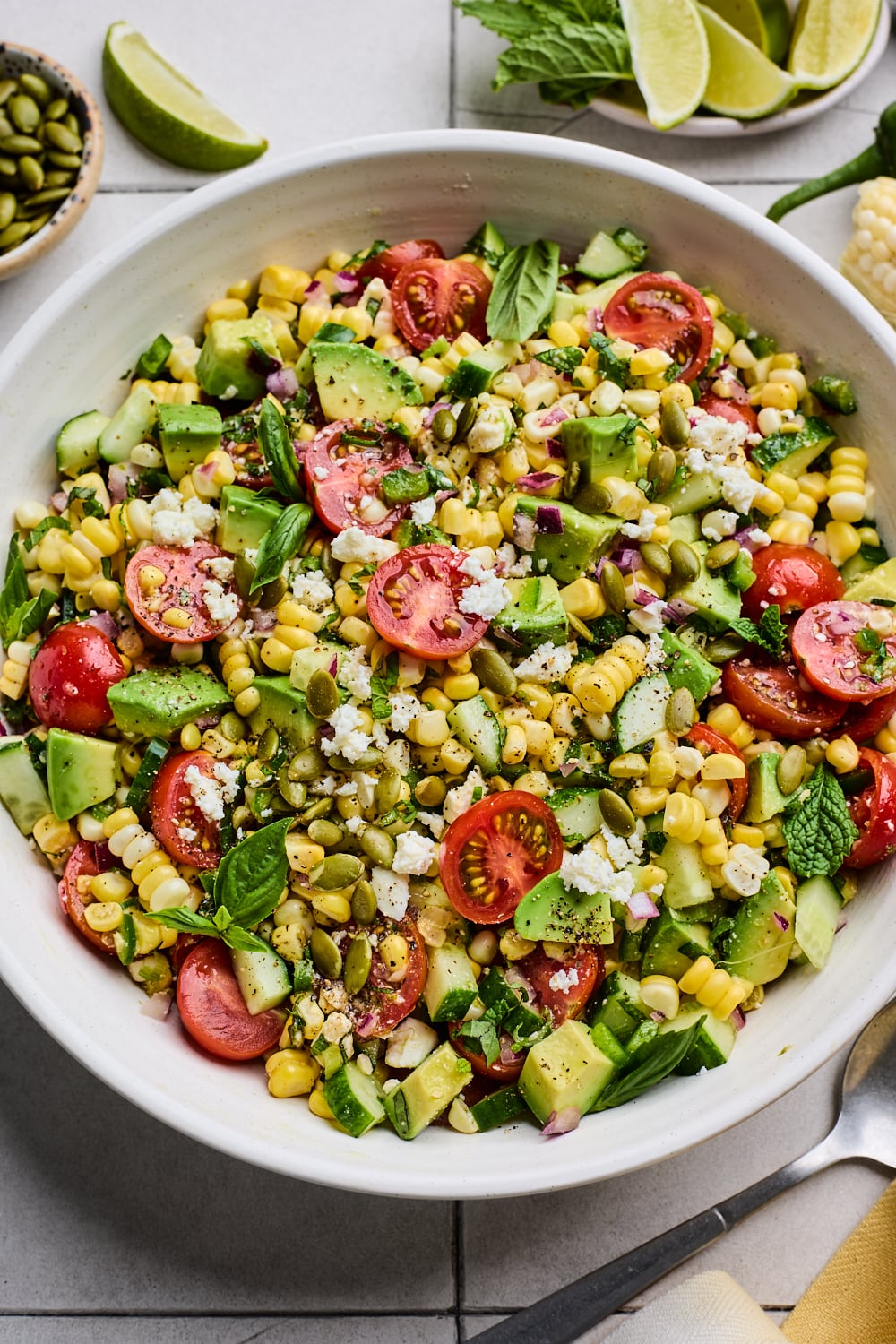 Corn and Avocado Salad