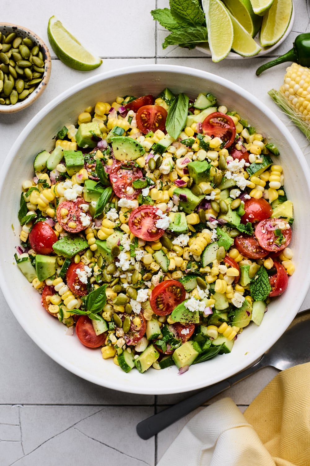 Corn and Avocado Salad
