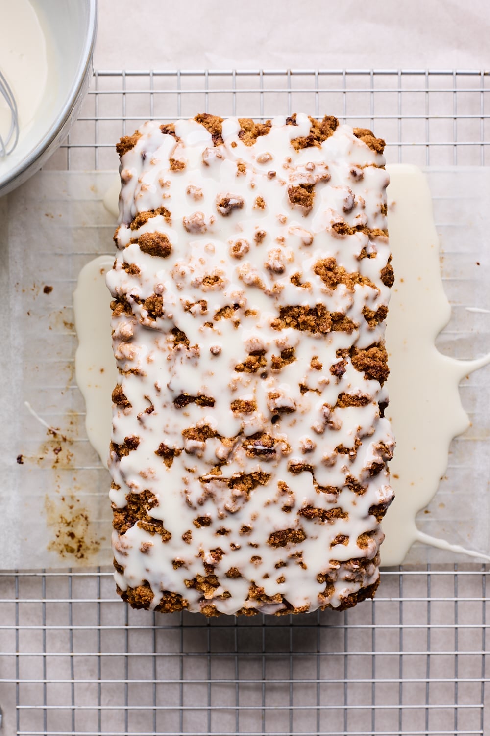 Peach Cobbler Quick Bread