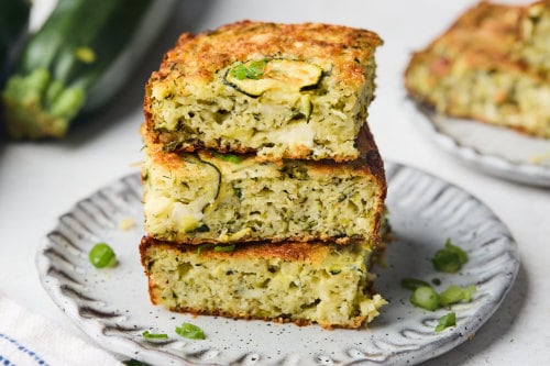 Crustless Zucchini Pie