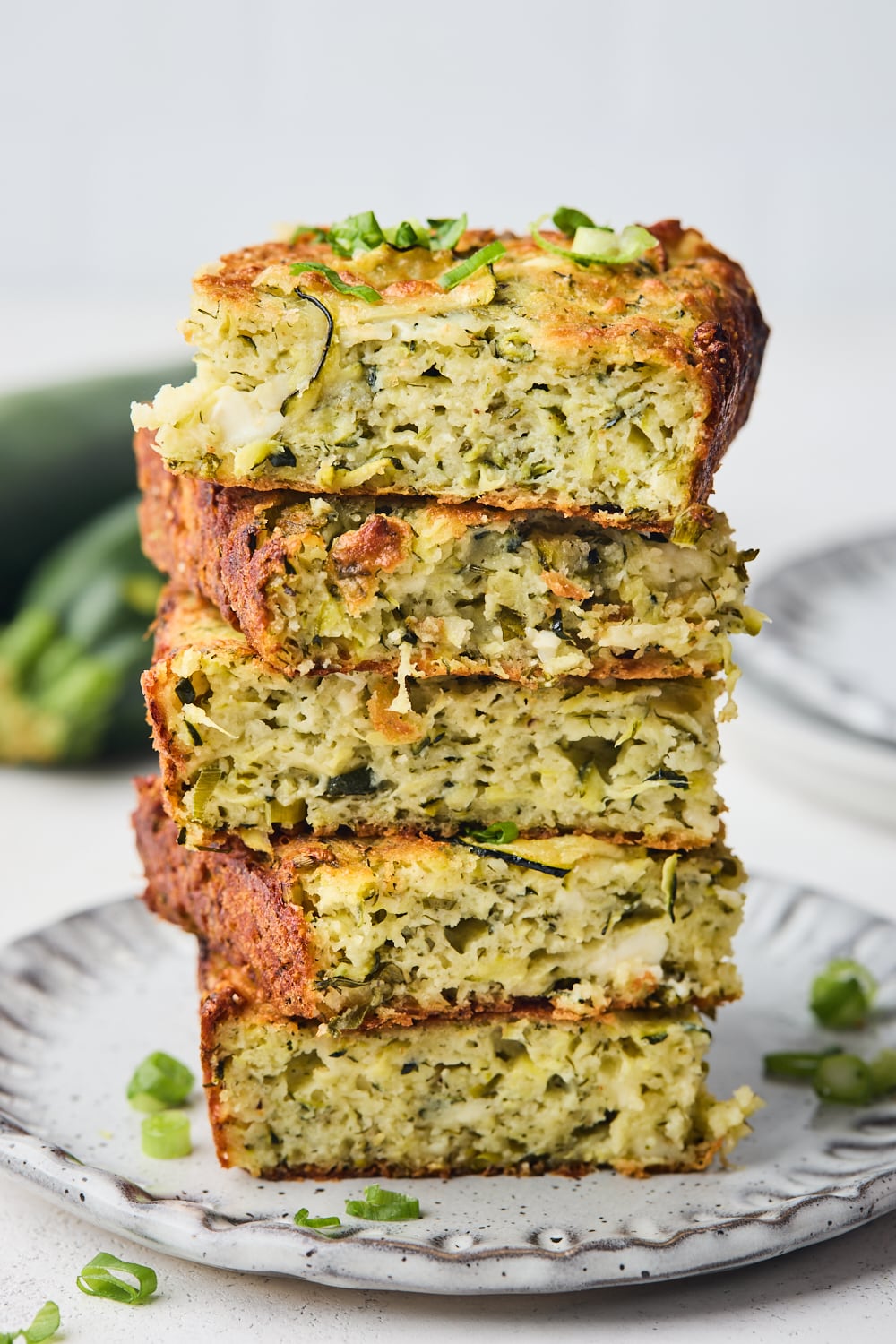 Crustless Zucchini Pie