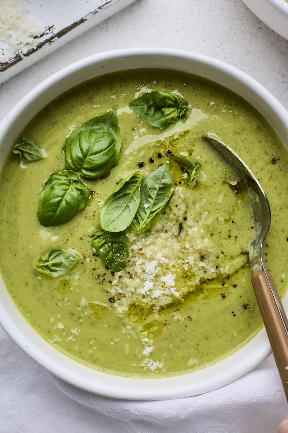 Roasted Zucchini Soup