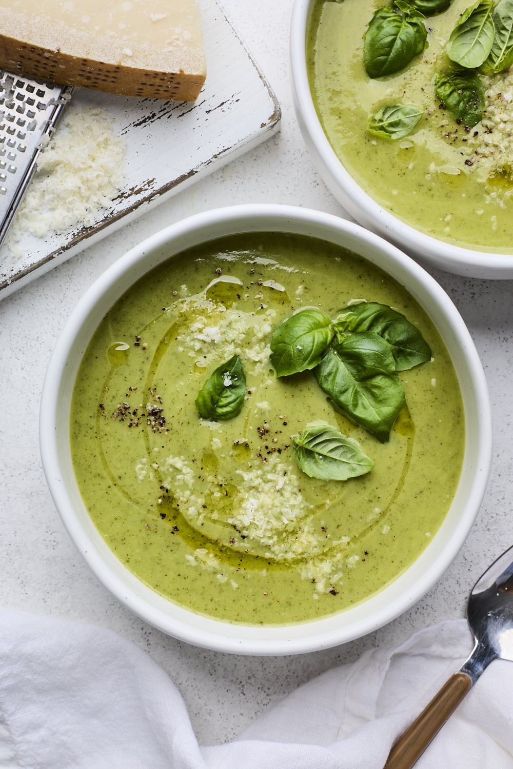 Roasted Zucchini Soup