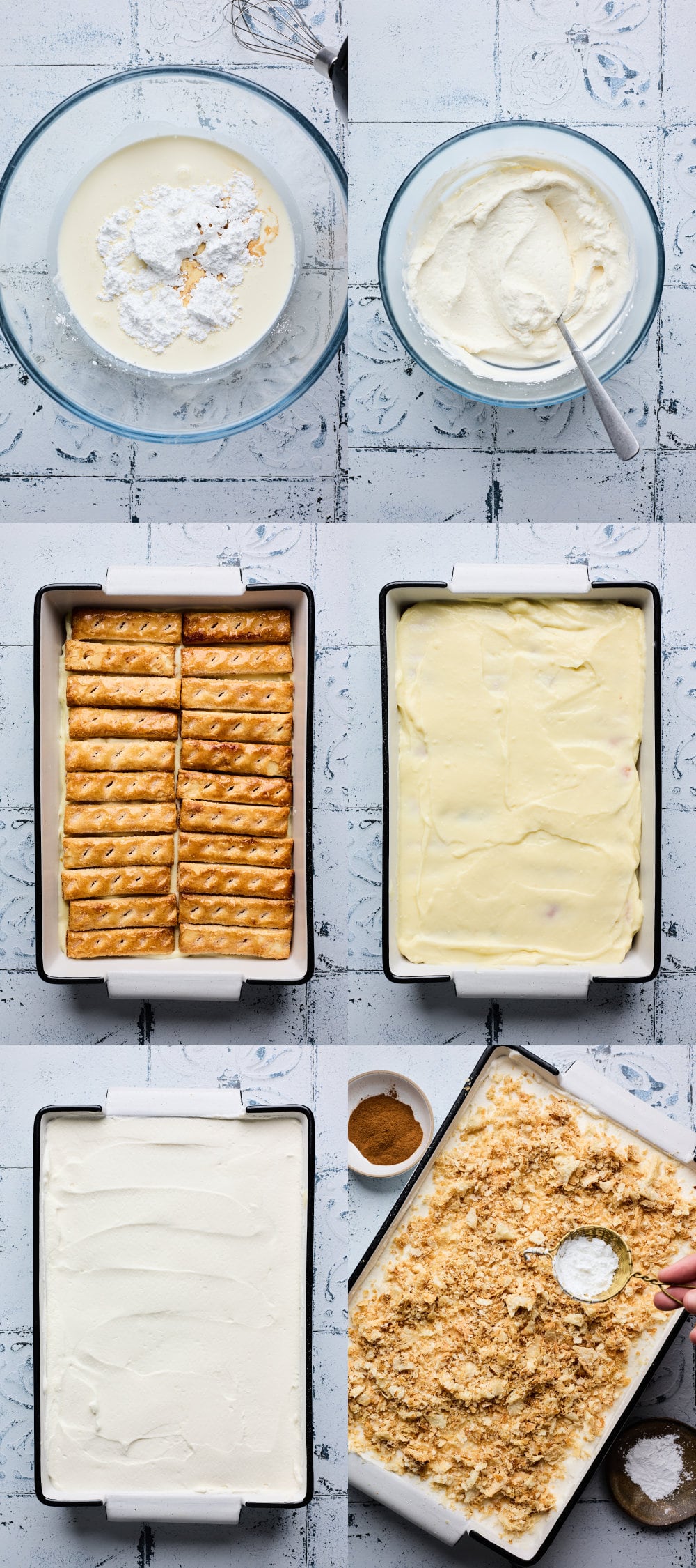 Easy No Bake Greek Napoleon Cake