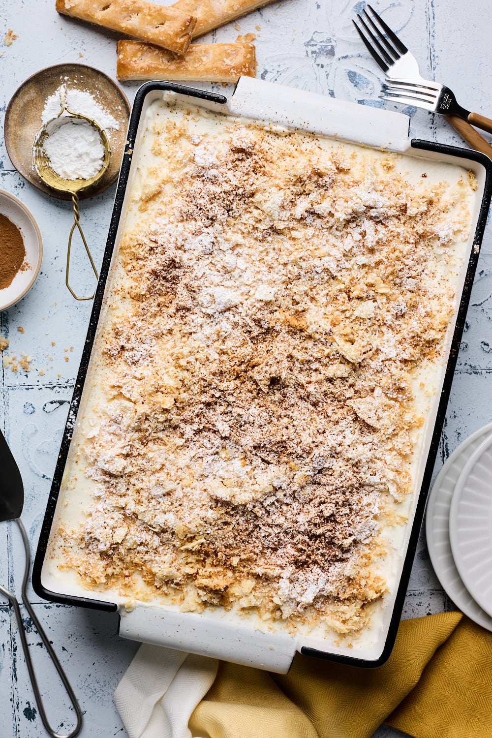 Easy No Bake Greek Napoleon Cake
