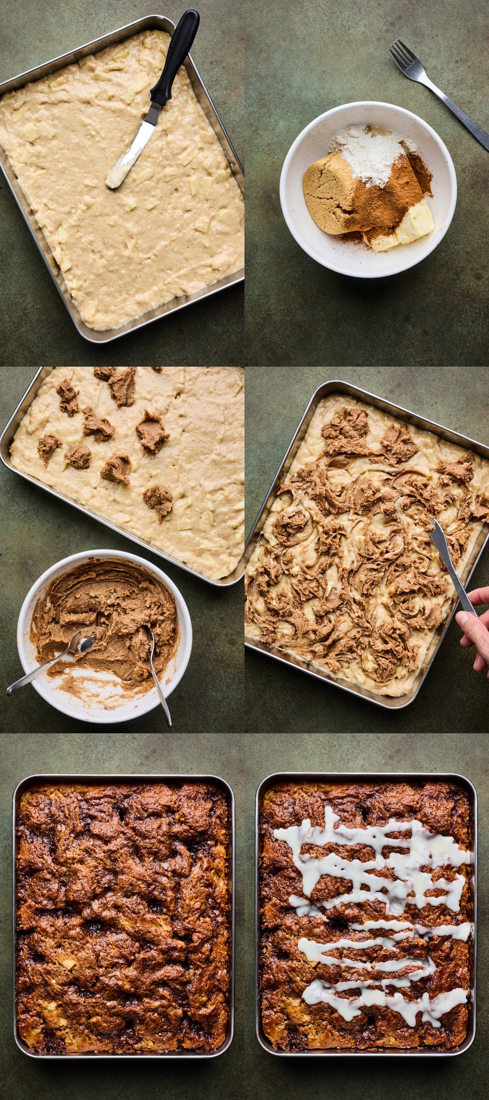 Easy Apple Fritter Cake