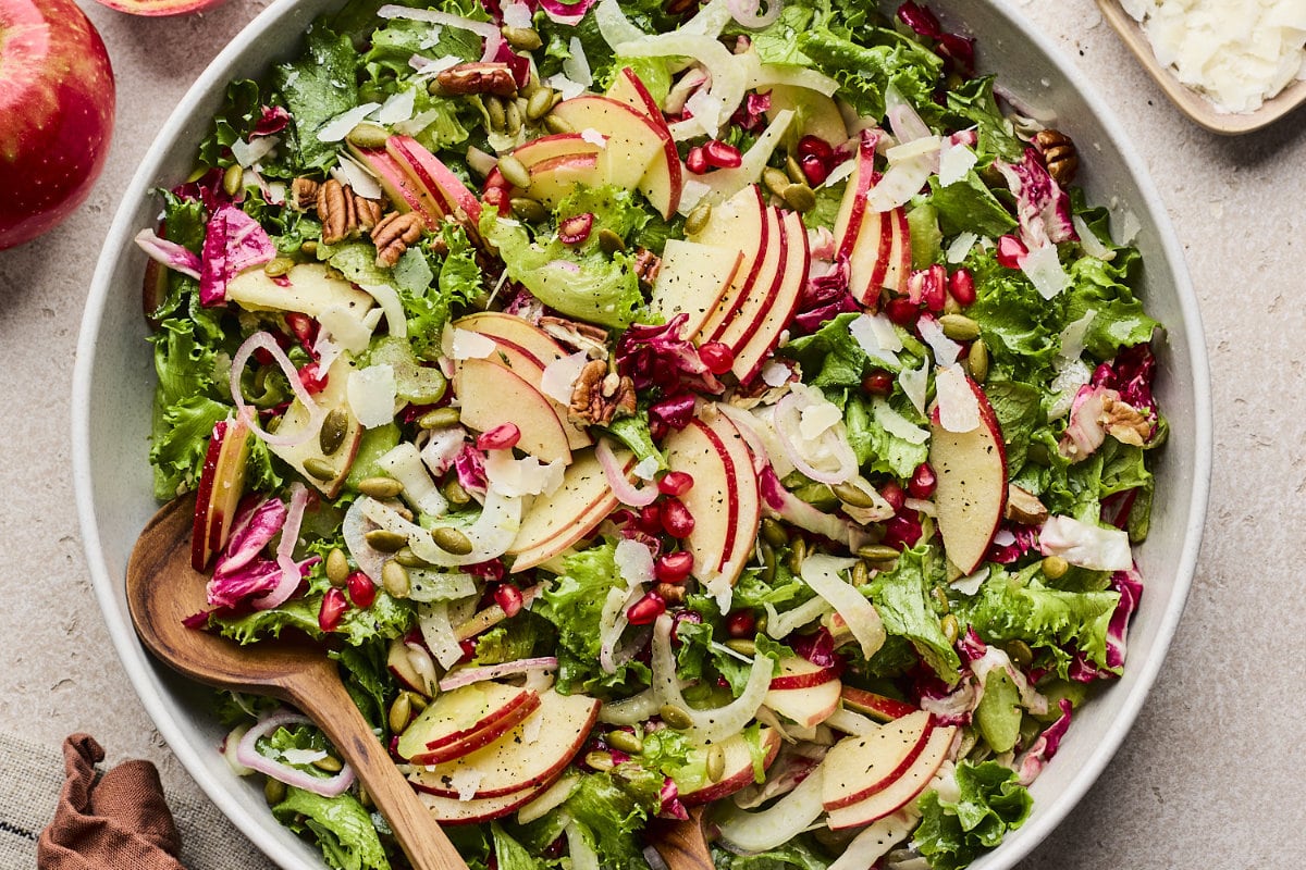 Apple Fennel Crunch Salad