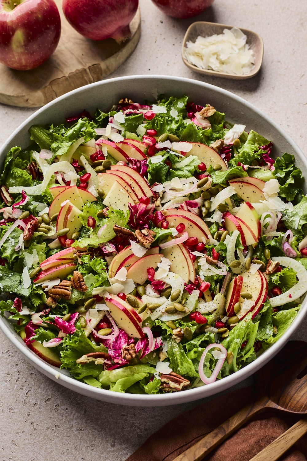 Apple Fennel Crunch Salad