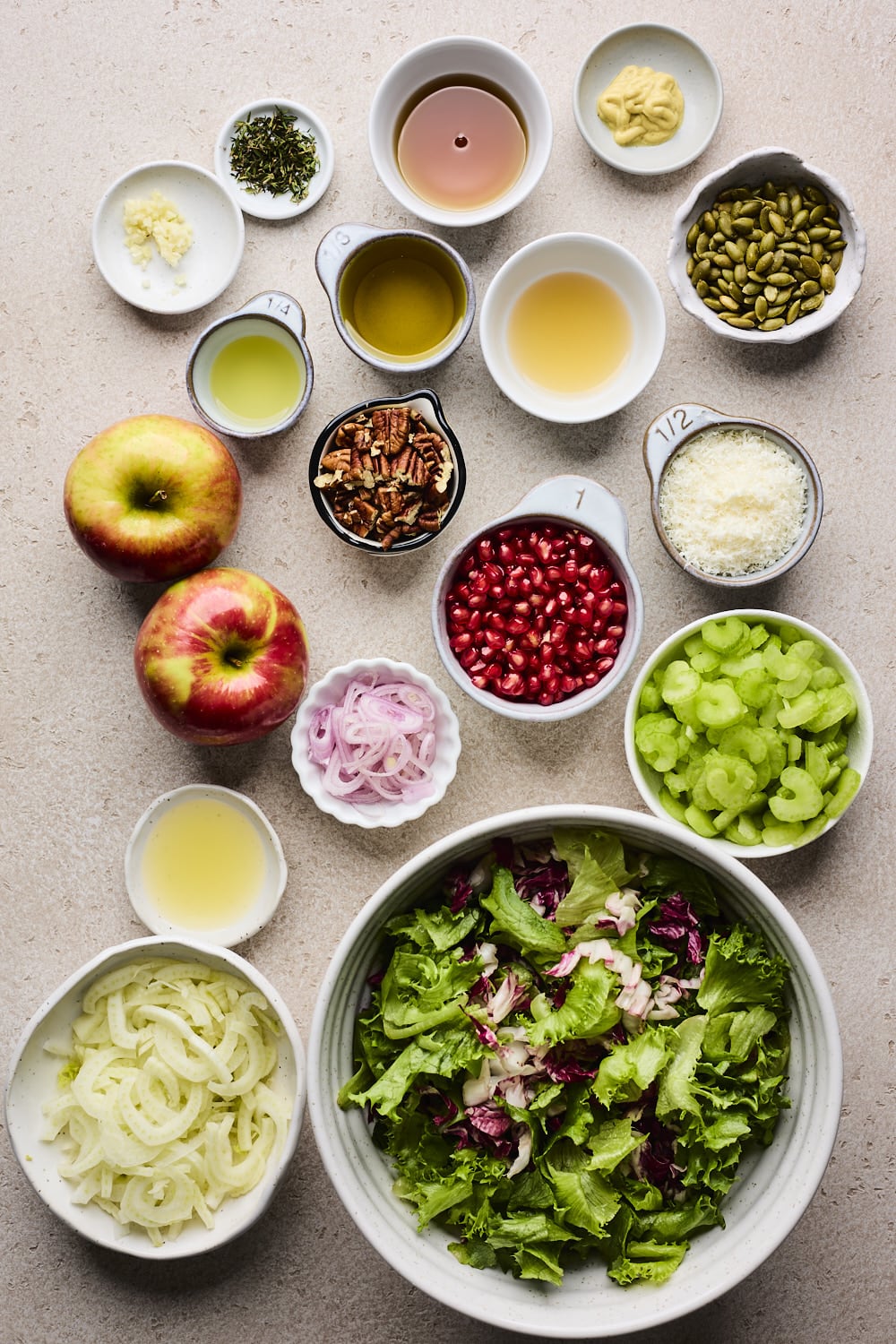 Apple Fennel Crunch Salad