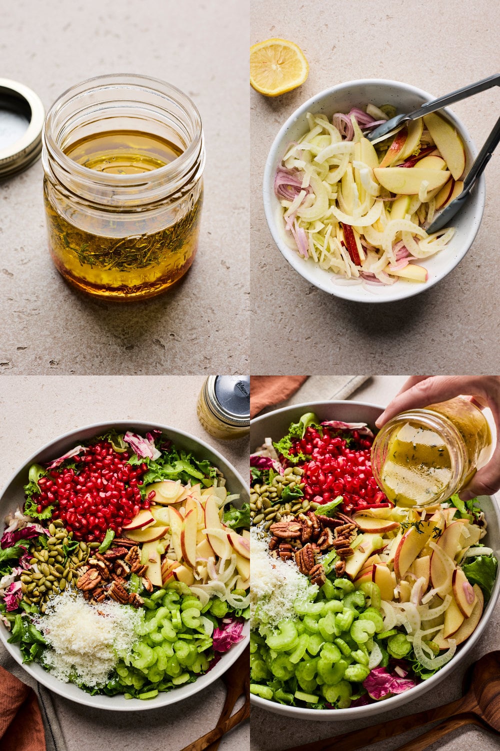 Apple Fennel Crunch Salad