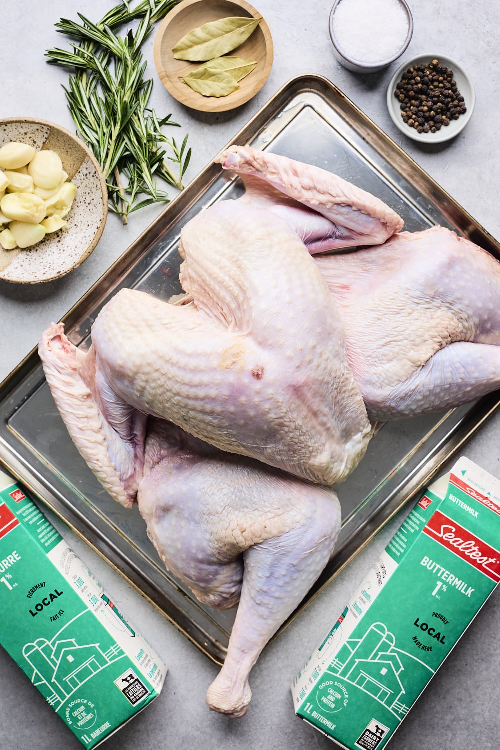 Buttermilk Brined Roasted Turkey