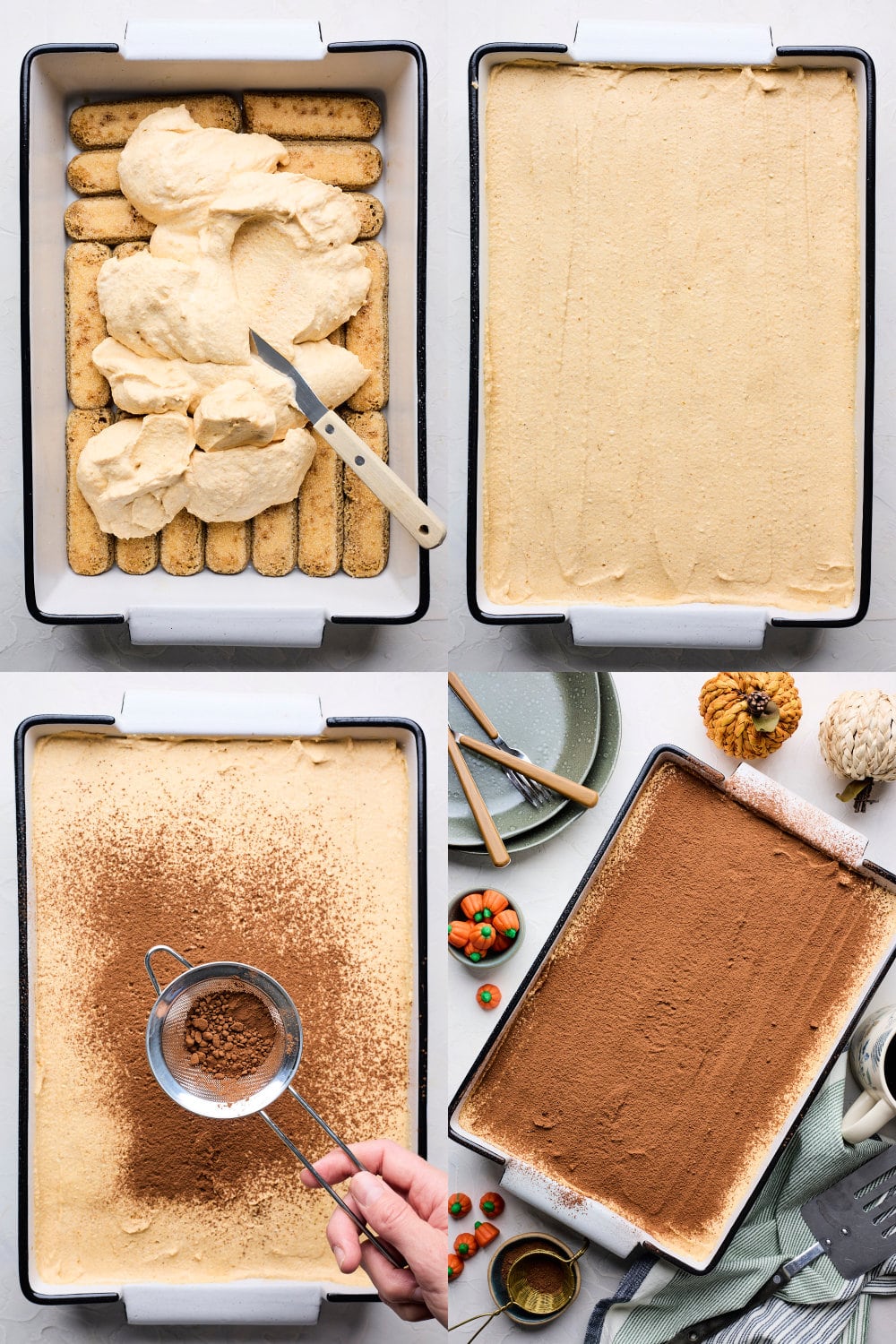 Easy Pumpkin Tiramisu