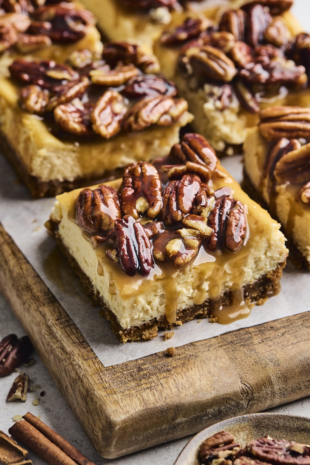 Pecan Pie Cheesecake Bars