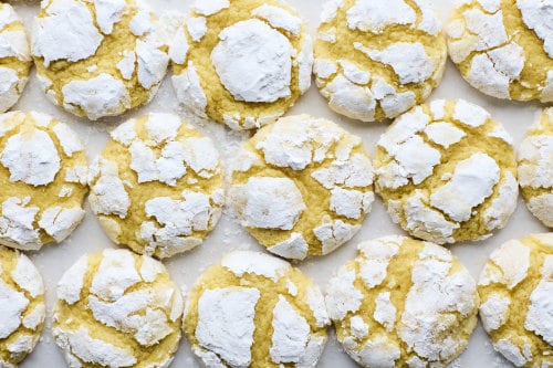 Lemon Crinkle Cookies