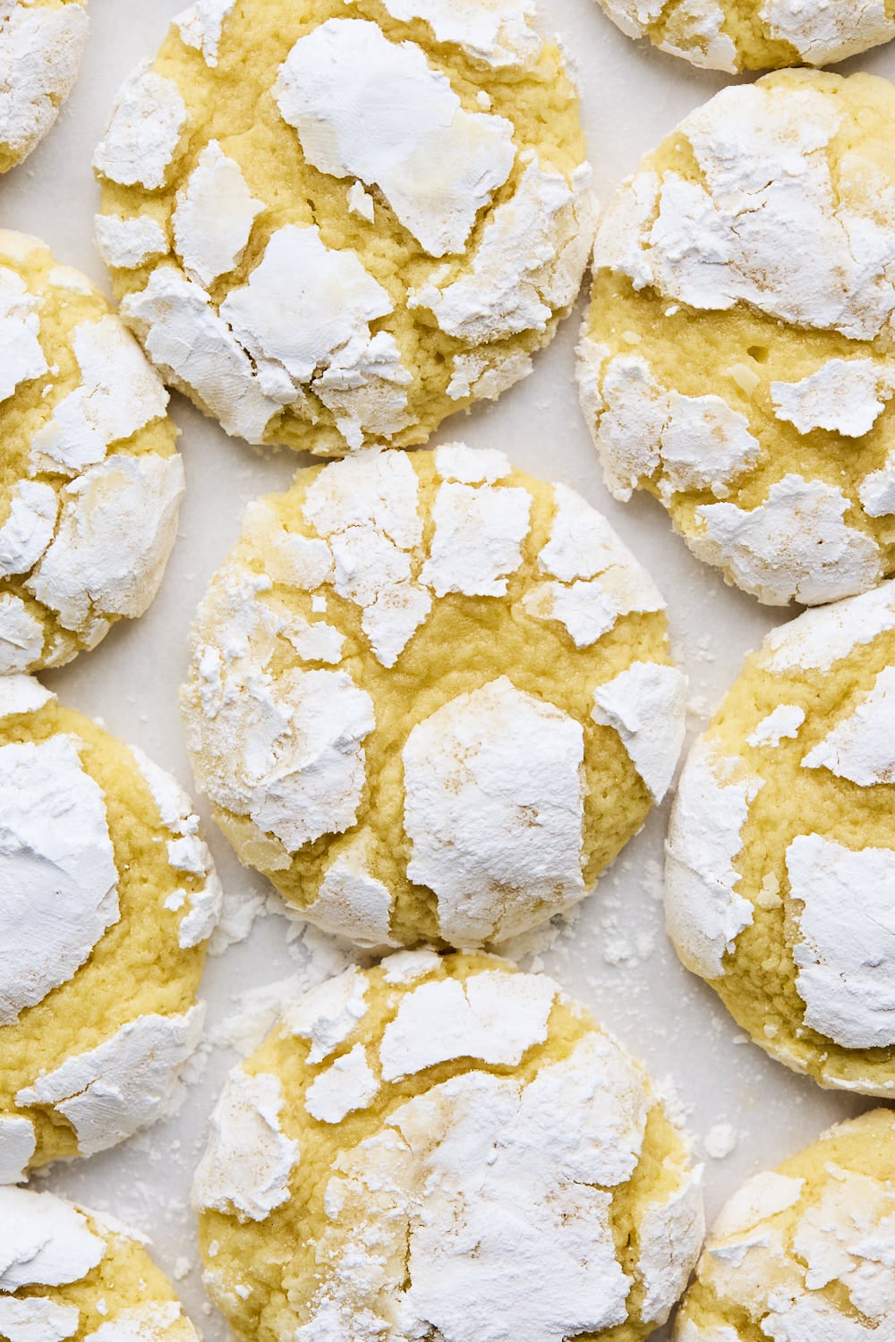 Lemon Crinkle Cookies