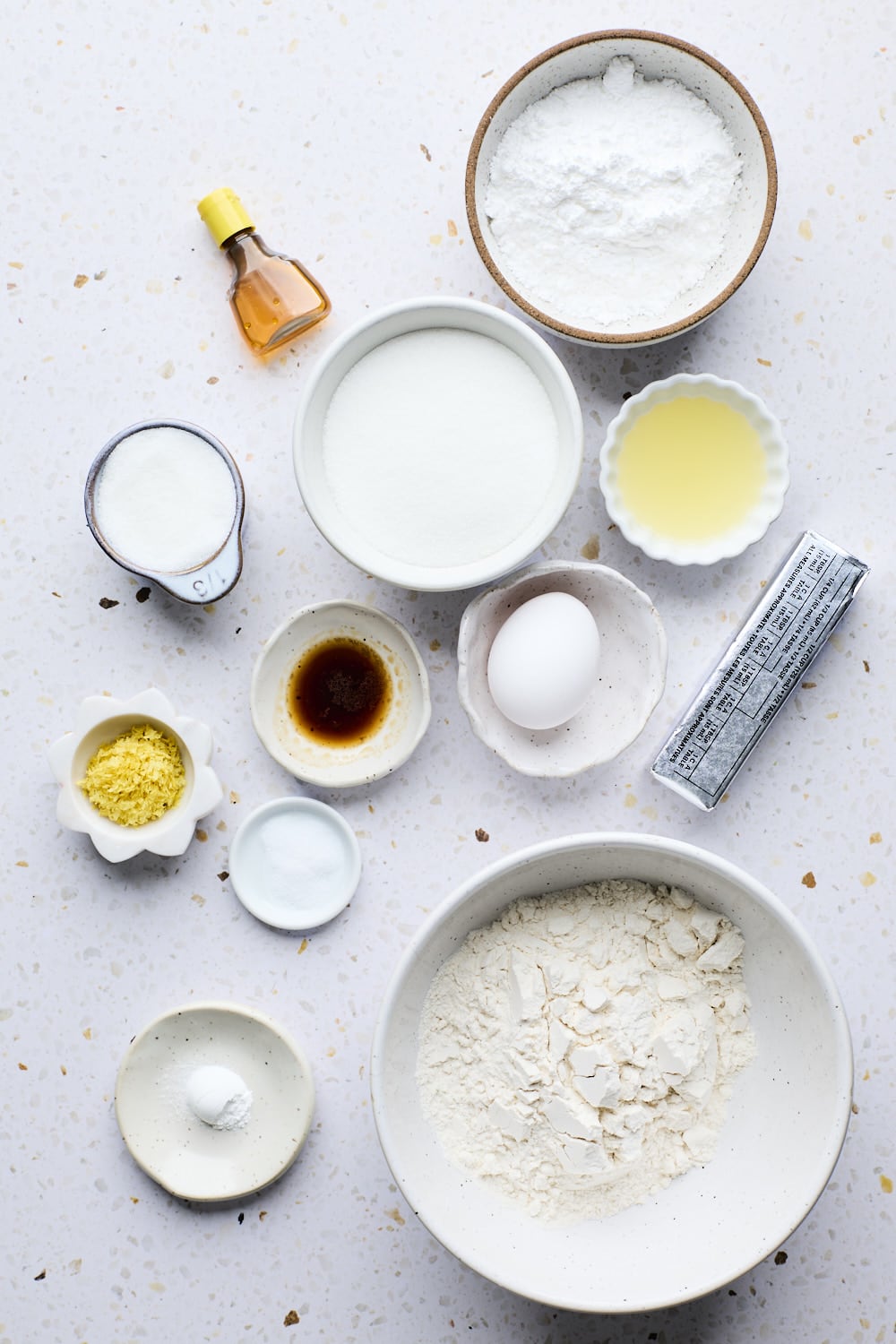 Lemon Crinkle Cookies