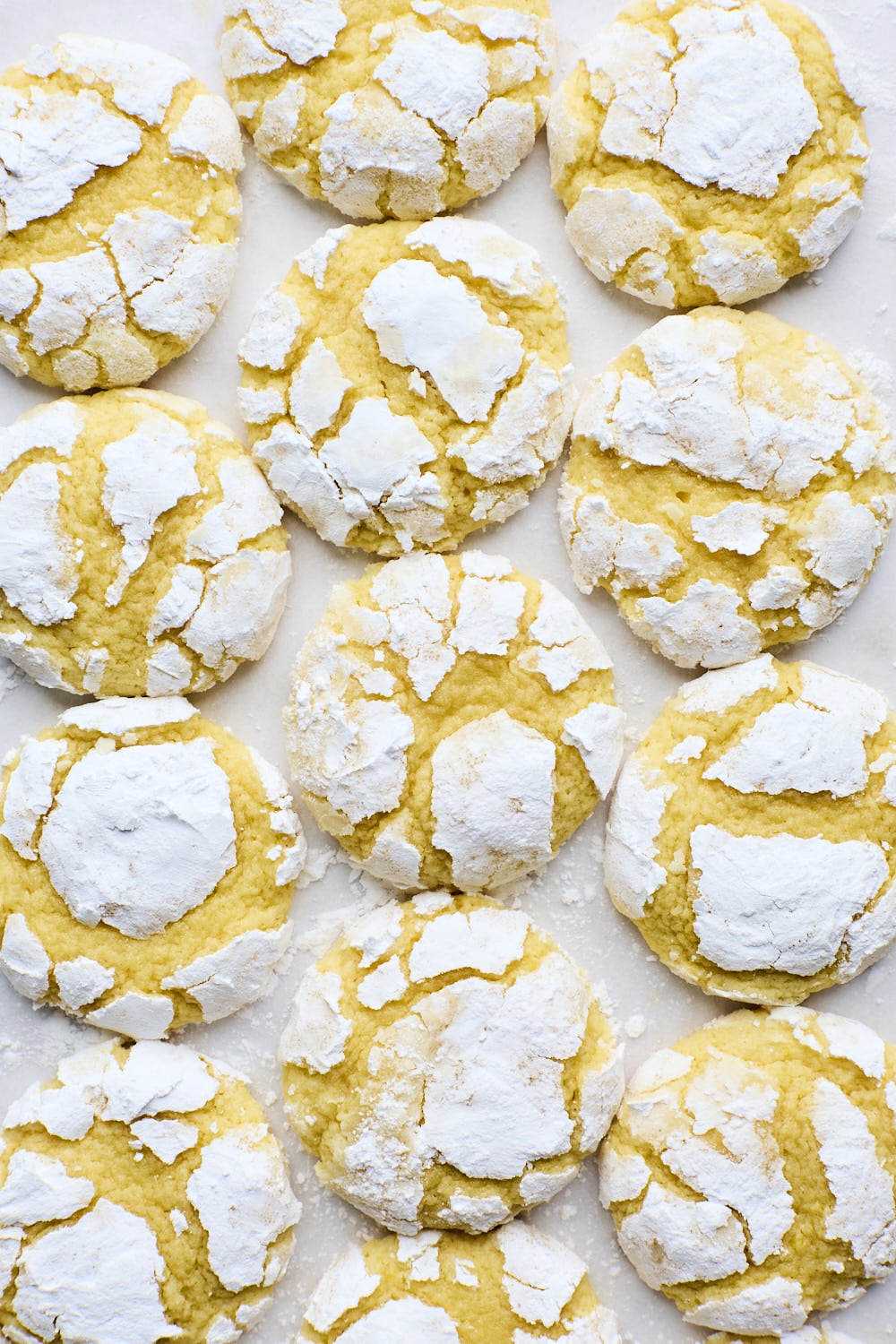 Lemon Crinkle Cookies