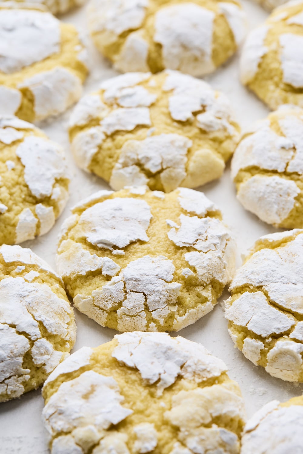 Lemon Crinkle Cookies