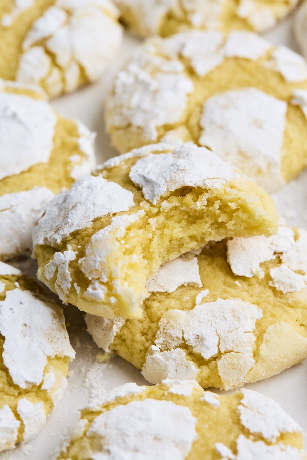 Lemon Crinkle Cookies