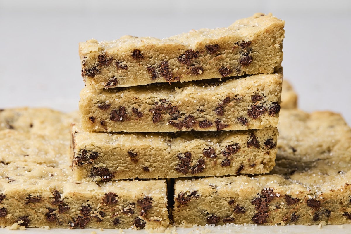 Chocolate Chip Shortbread Cookies