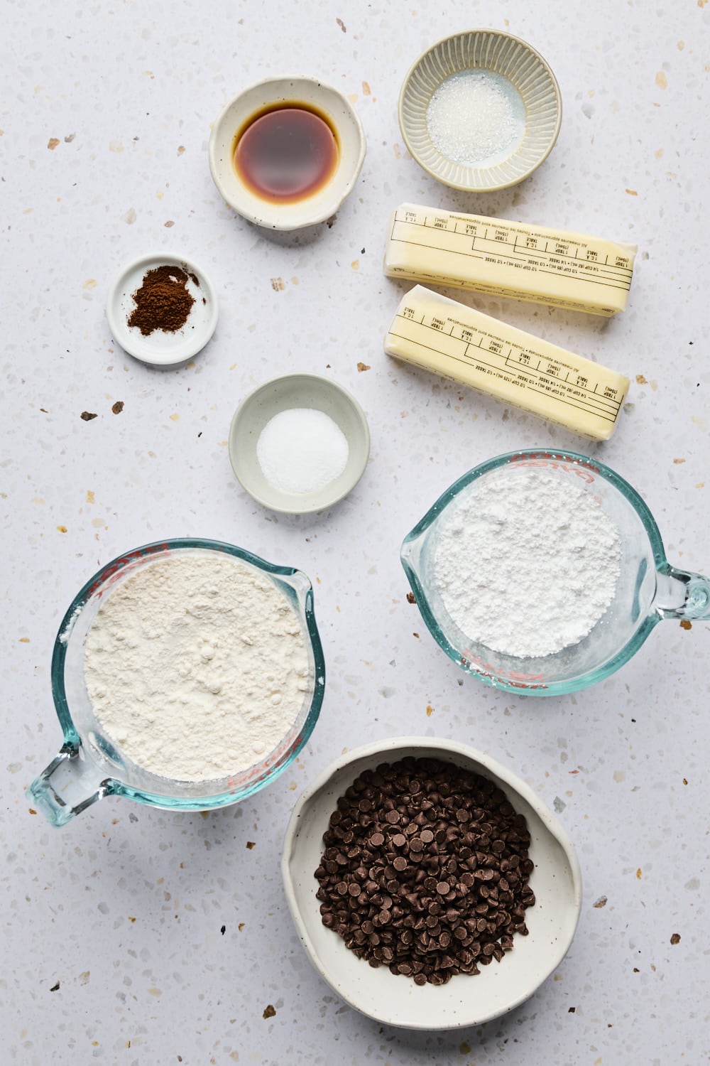 Chocolate Chip Shortbread Cookies