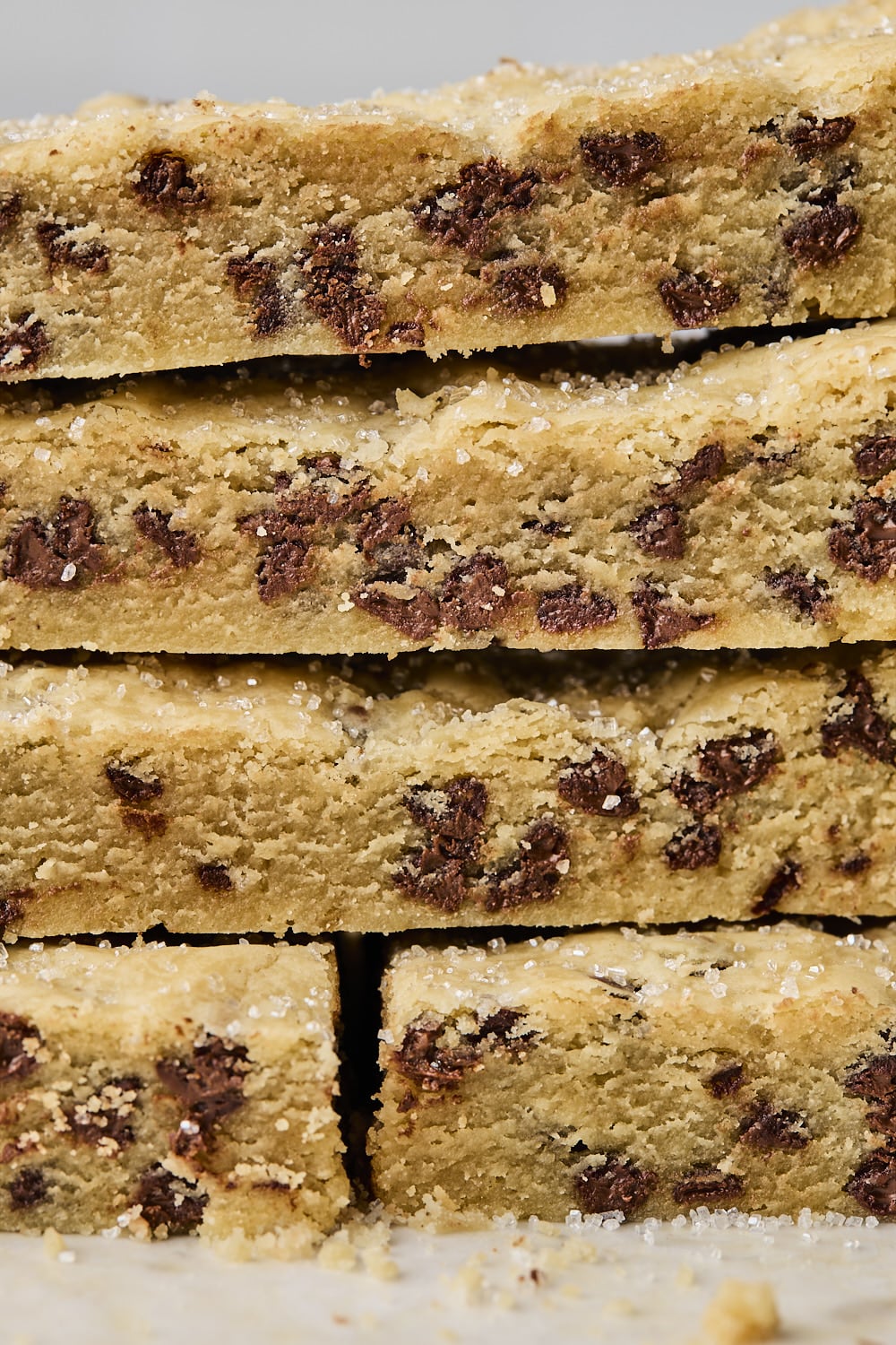 Chocolate Chip Shortbread Cookies