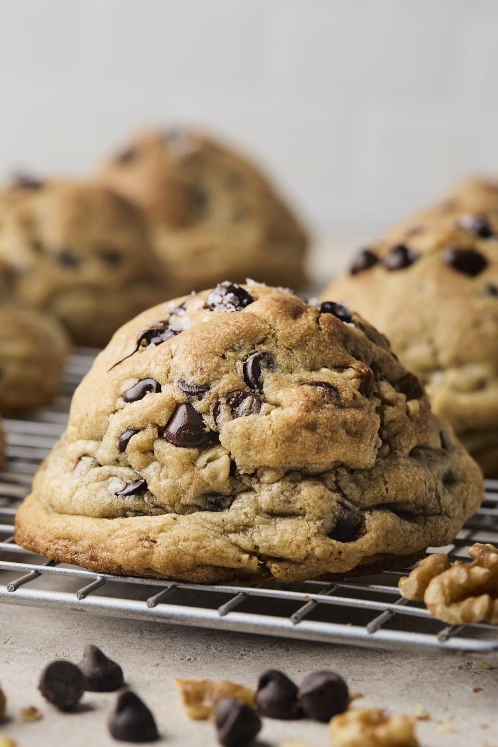 Giant New York Style (Levain bakery) Chocolate Chip Cookies