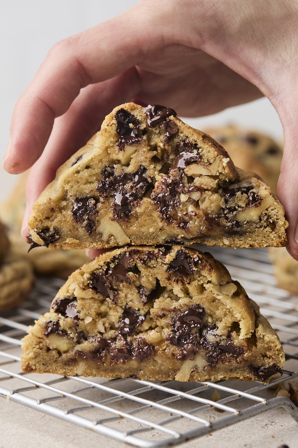Giant New York Style (Levain bakery) Chocolate Chip Cookies