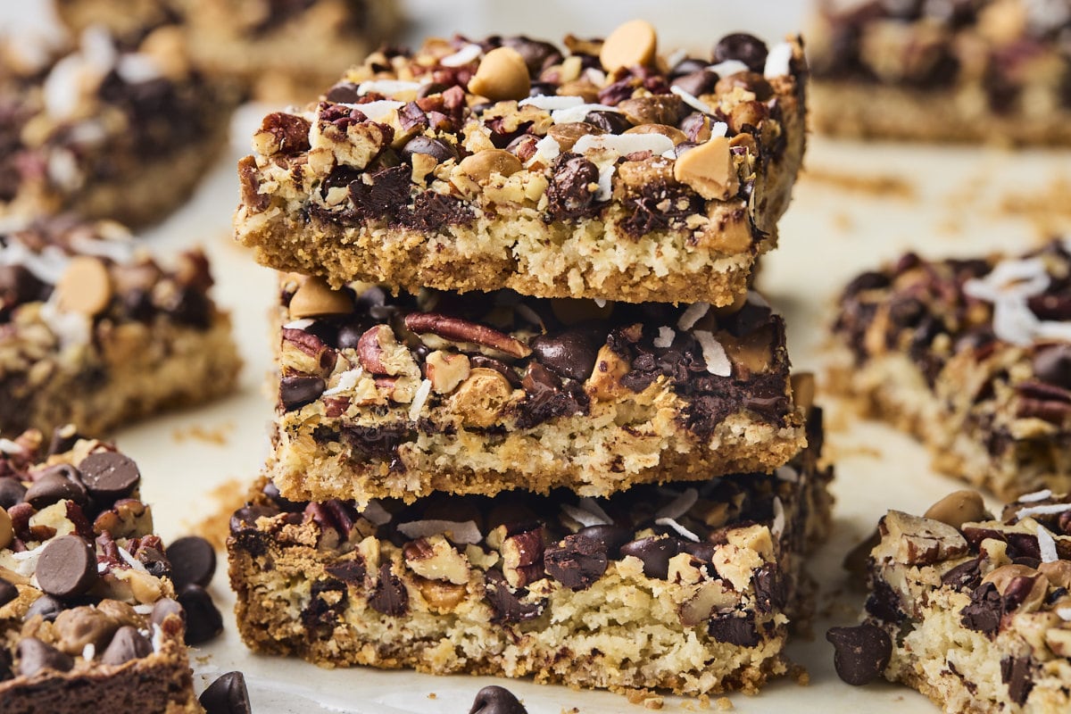 Easy Brown Butter Magic Cookie Bars (7-Layer Bars)