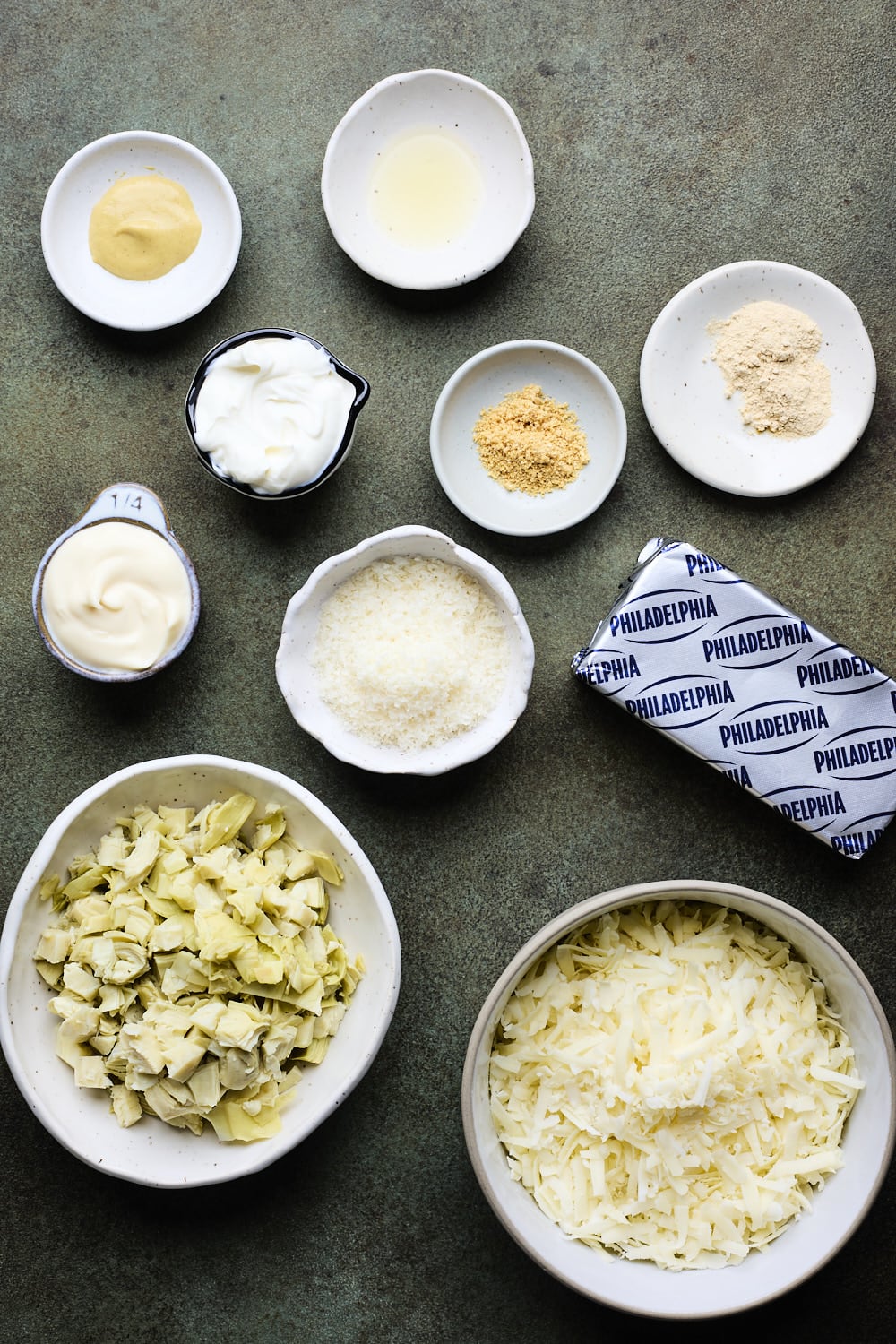 Baked Artichoke and Asiago Dip