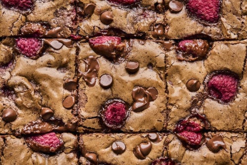 Chocolate Raspberry Brownies