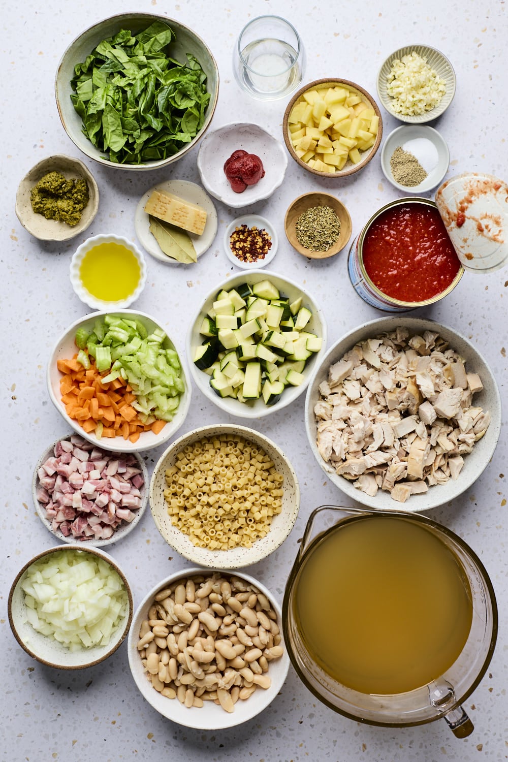 Easy Quick Chicken Minestrone