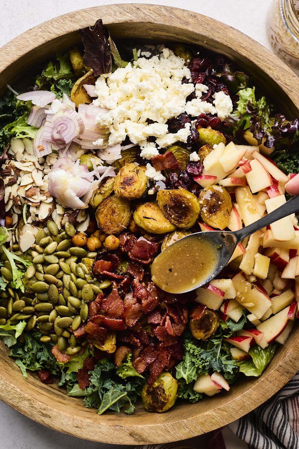 Roasted Brussels Sprout and Chickpea Salad