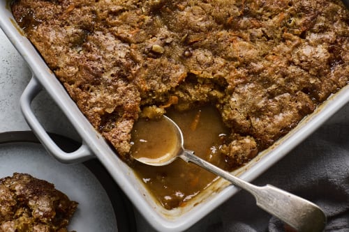 Self Saucing Carrot Cake Pudding