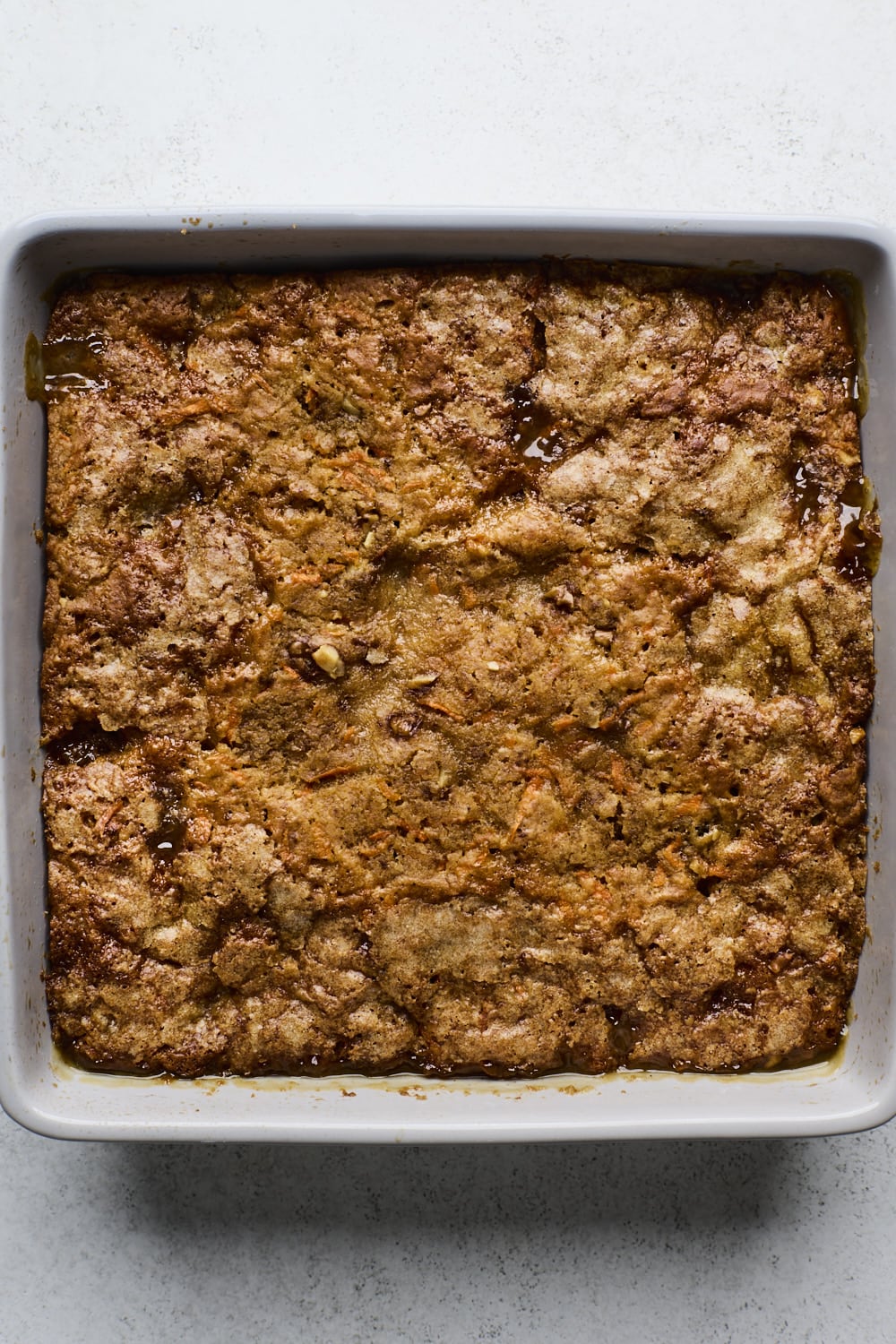 Self Saucing Carrot Cake Pudding