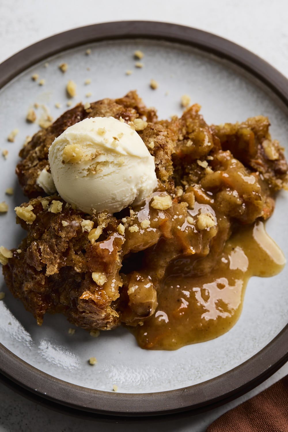 Self Saucing Carrot Cake Pudding