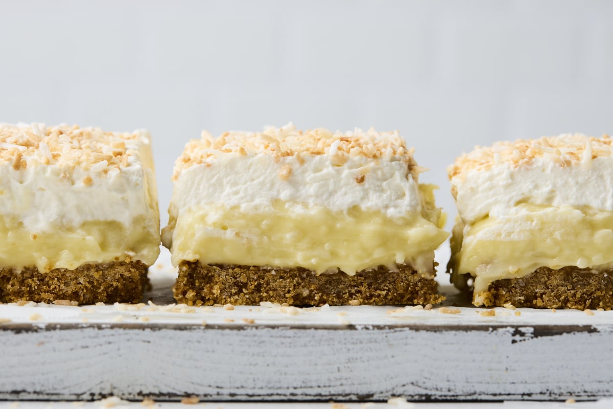 Easy Coconut Cream Bars